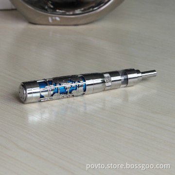 newest design ecig stainless vaporizer hollow out smap ecig